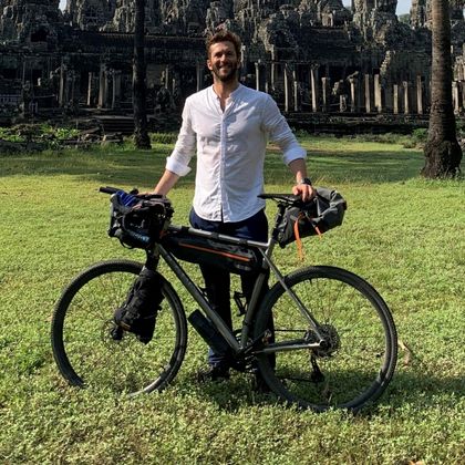 Ciclista de causa: aventureiro formado para compartilhar experiências Ciclista de causa: aventureiro formado para compartilhar experiências