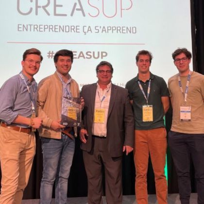 SKEMA students' social startup wins third prize at the CREA'SUP competition SKEMA students' social startup wins third prize at the CREA'SUP competition