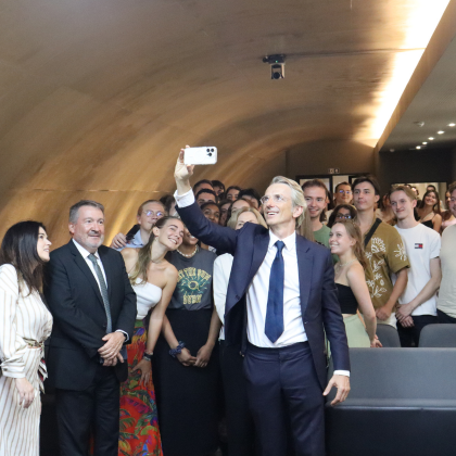 SKEMA Brasil recebe visita do Excelentíssimo Senhor Emmanuel Lenain, Embaixador da França no Brasil