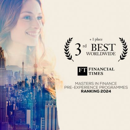 SKEMA ranks 3rd worldwide for its Finance programme in the Financial Times 2024 ranking SKEMA ranks 3rd worldwide for its Finance programme in the Financial Times 2024 ranking
