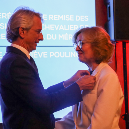 Reitora da SKEMA Brasil, Geneviève Poulingue, condecorada com a Ordem Nacional do Mérito da França Reitora da SKEMA Brasil, Geneviève Poulingue, condecorada com a Ordem Nacional do Mérito da França