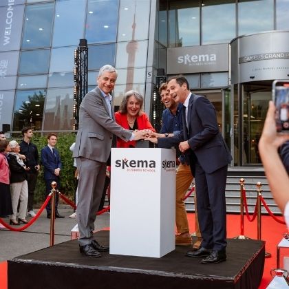 SKEMA Business School inaugural oficialmente o campus Grand Paris SKEMA Business School inaugural oficialmente o campus Grand Paris