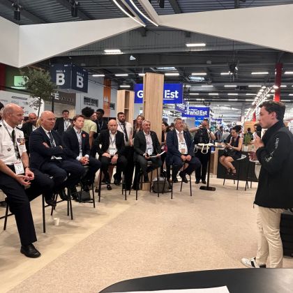 Mathieu Merian et ses exosquelettes au salon du Bourget et à Vivatech Mathieu Merian et ses exosquelettes au salon du Bourget et à Vivatech