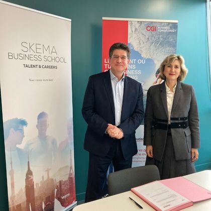 SKEMA Talent & Careers assina parceria com a CGI SKEMA Talent & Careers assina parceria com a CGI