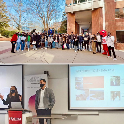 SKEMA US welcomes over 600 students for spring semester SKEMA US welcomes over 600 students for spring semester