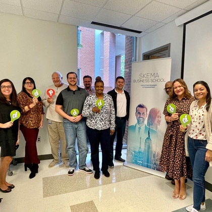 SKEMA USA enseigne la gestion de projet dans le cadre d'un programme de formation des cadres SKEMA USA enseigne la gestion de projet dans le cadre d'un programme de formation des cadres