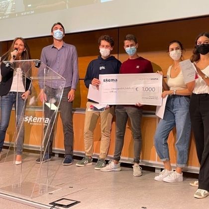 AACSB highlights the SKEMA Hackathon in its "2022 Innovations That Inspire" programme AACSB highlights the SKEMA Hackathon in its "2022 Innovations That Inspire" programme
