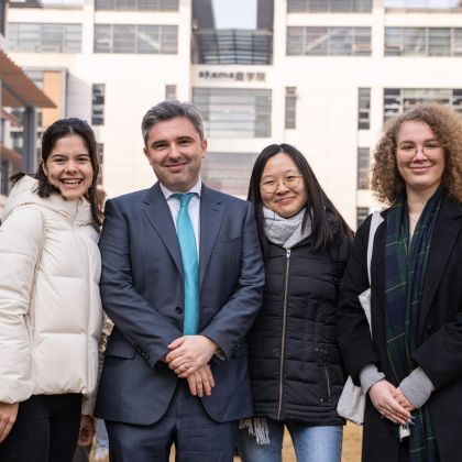 Cônsul Geral da França em Shanghai, Joan Valadou, visita campus da SKEMA em Suzhou Cônsul Geral da França em Shanghai, Joan Valadou, visita campus da SKEMA em Suzhou