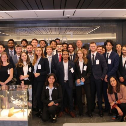 Des étudiants du MSc FMI en visite à la bourse de New-York Des étudiants du MSc FMI en visite à la bourse de New-York