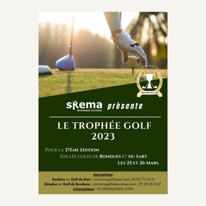 Trophée Golf SKEMA : un tournoi qui réunit diplômés et étudiants Trophée Golf SKEMA : un tournoi qui réunit diplômés et étudiants