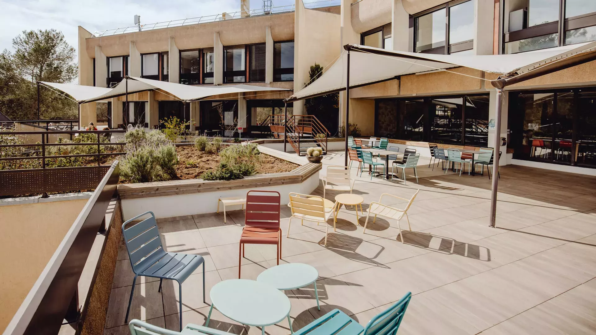 Terrasse principale